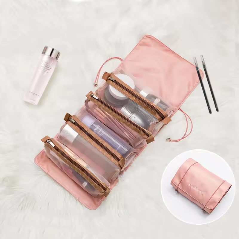 Abnehmbare Premium-Make-up-Tasche 4-in-1