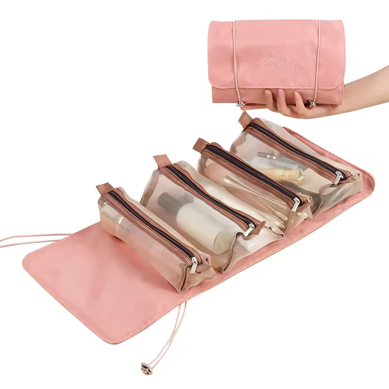 Abnehmbare Premium-Make-up-Tasche 4-in-1