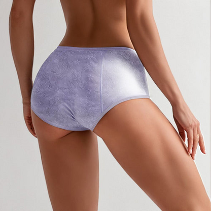67% OFF! - 5 Pack Purple Floral Leakproof Underwear